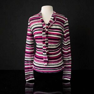 MISSONI STRIPE SWEATER SIZE SIZE MEDIUM
